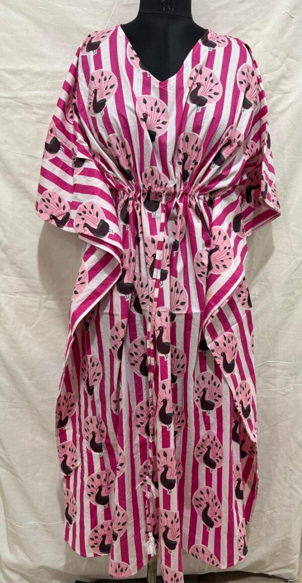 Jaipuri Print Long Kaftan
