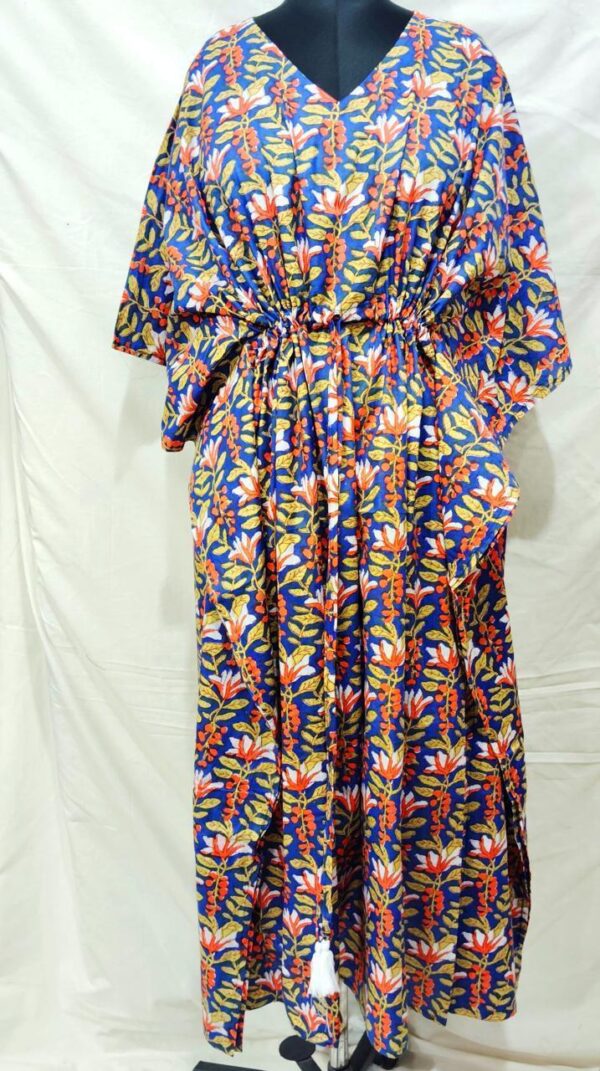 Jaipuri Print Long Kaftan