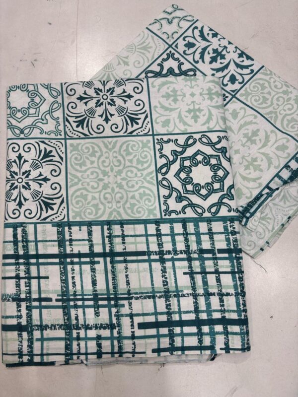 Screen Print Cotton Bed Sheet Single Size