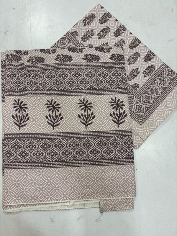 Screen Print Cotton Bed Sheet Single Size