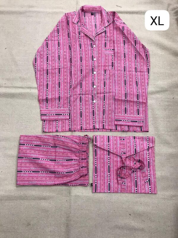 Jaipuri Print Cotton Night Suit