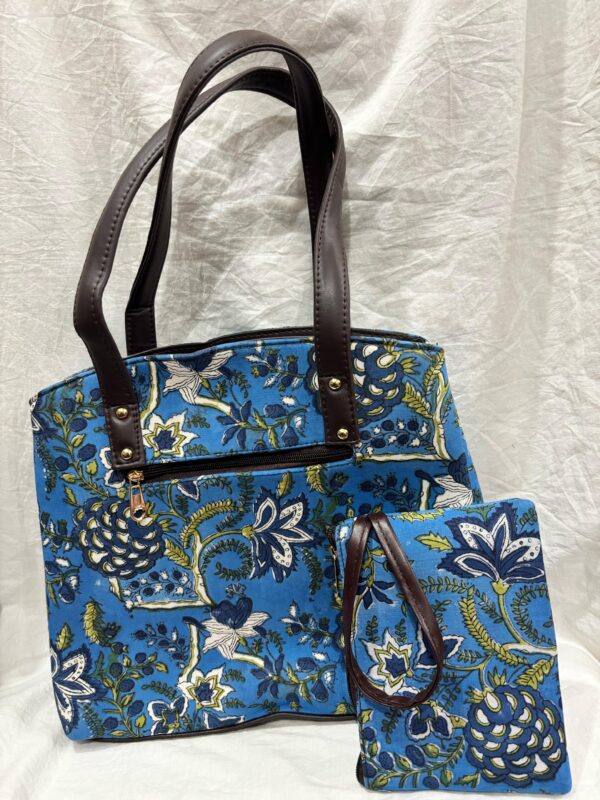 Jaipuri Print Cotton Bag