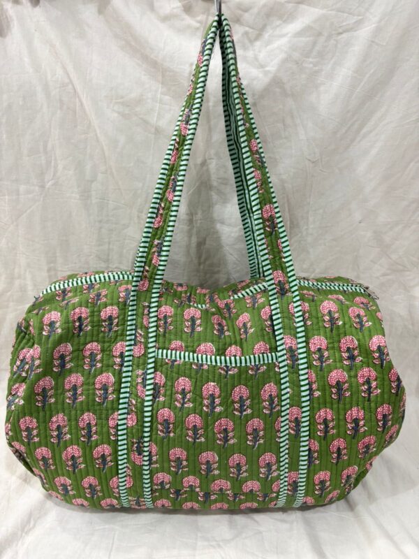Jaipuri Print Duffel Bag