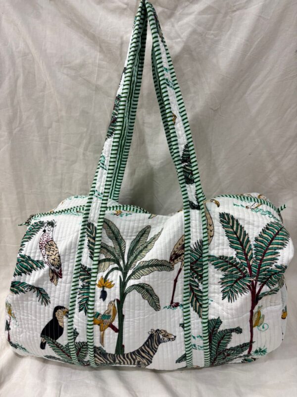 Jaipuri Print Duffel Bag