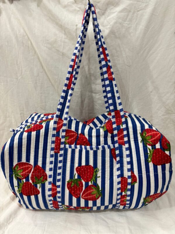 Jaipuri Print Duffel Bag