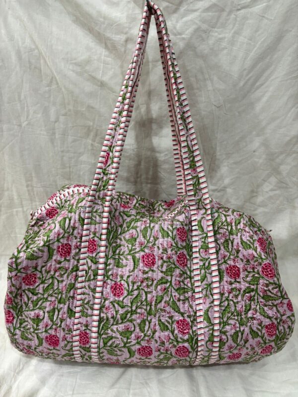 Jaipuri Print Duffel Bag