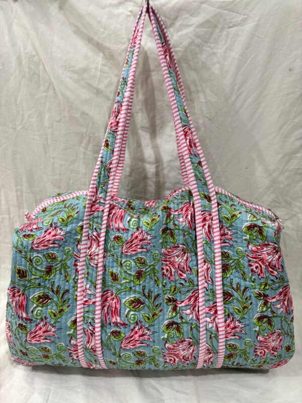 Jaipuri Print Duffel Bag