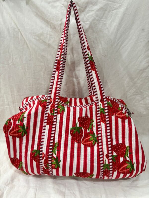 Jaipuri Print Duffel Bag