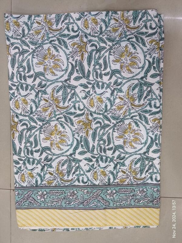 Jaipuri Print Cotton Bedsheet