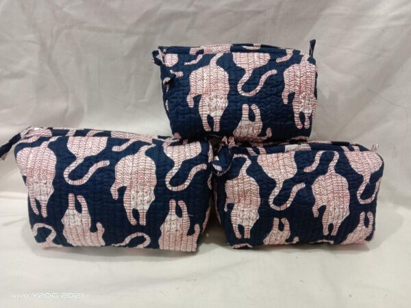Jaipuri Print Makeup Bag