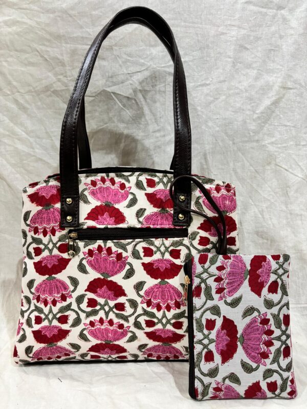 Jaipuri Print Cotton Bag