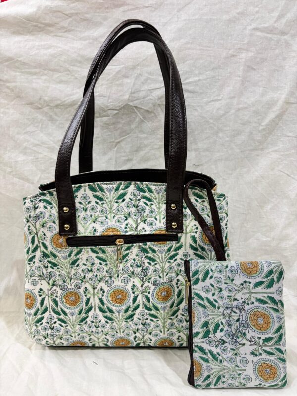 Jaipuri Print Cotton Bag