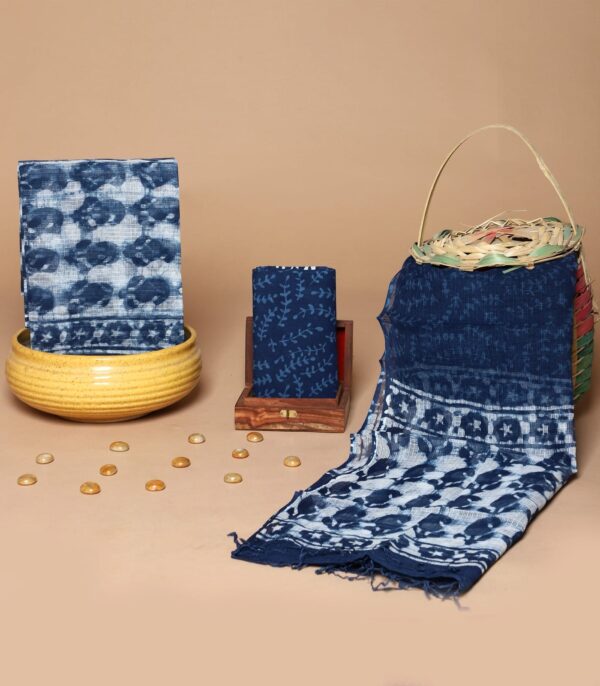 Block Print Kota Doriya Suit
