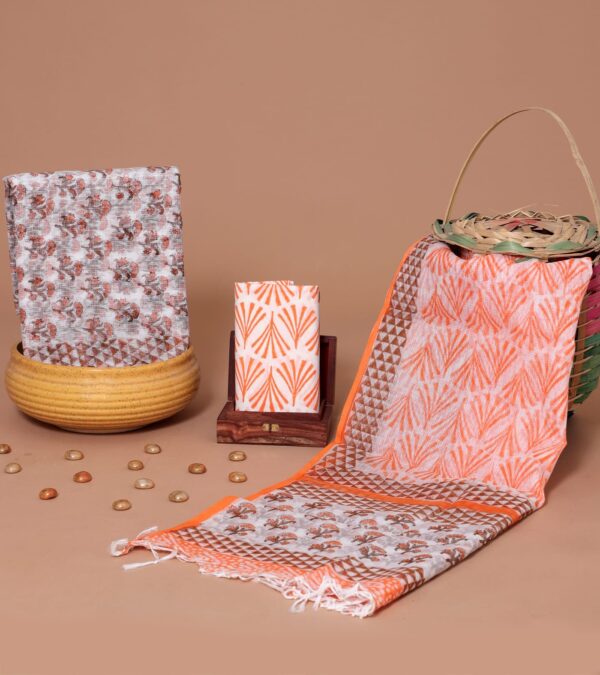 Block Print Kota Doriya Suit