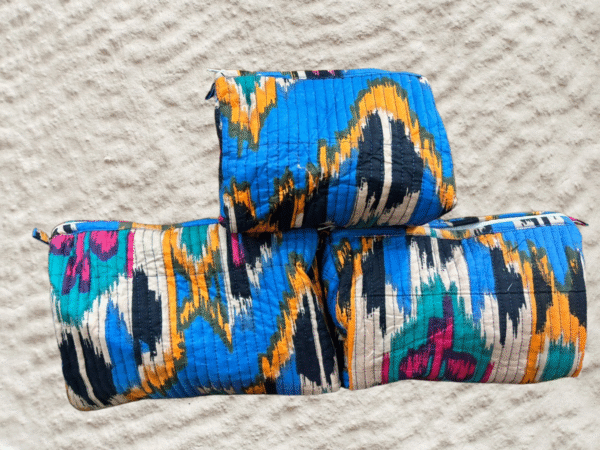 Jaipuri Print Makeup Bag