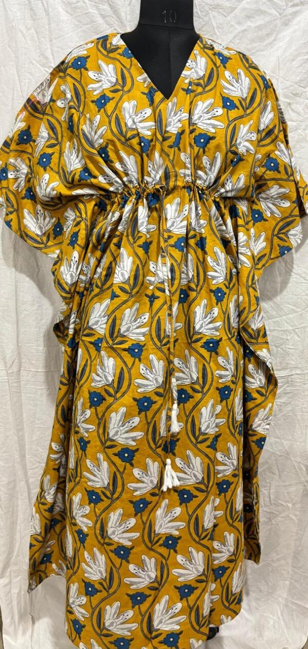 Jaipuri Print Long Kaftan