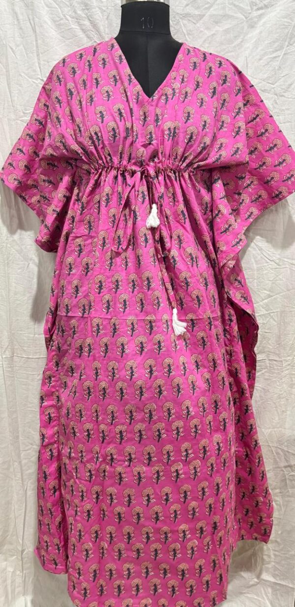 Jaipuri Print Long Kaftan