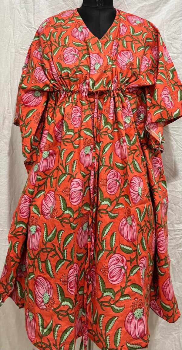 Jaipuri Print Long Kaftan