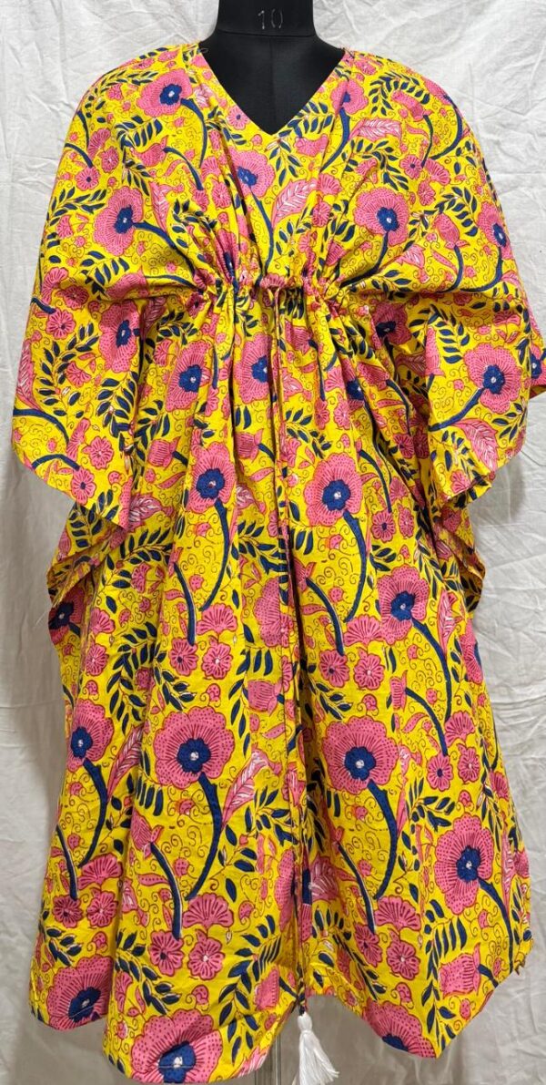 Jaipuri Print Long Kaftan