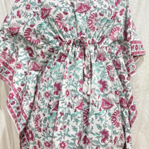 Block Print Short Kaftan