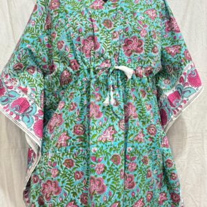 Block Print Short Kaftan