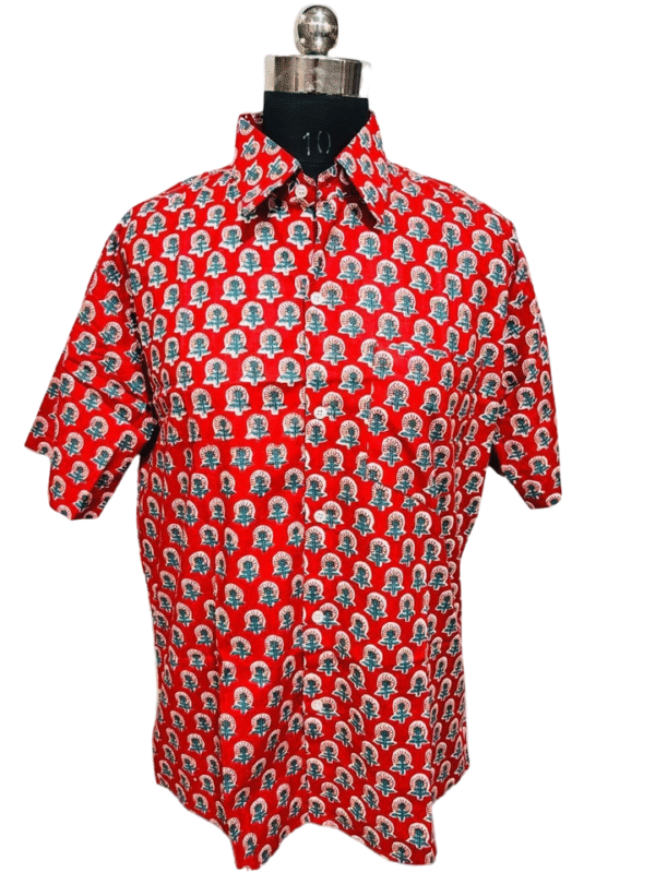 Block Print Men Shirt