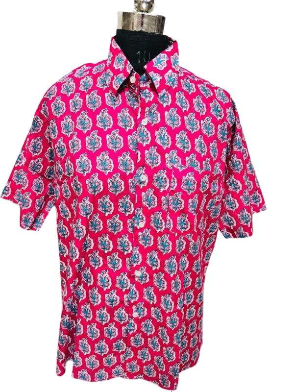 Block Print Men Shirt