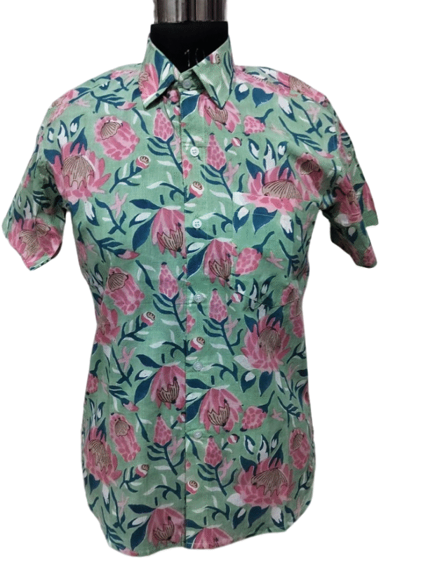 Block Print Men Shirt