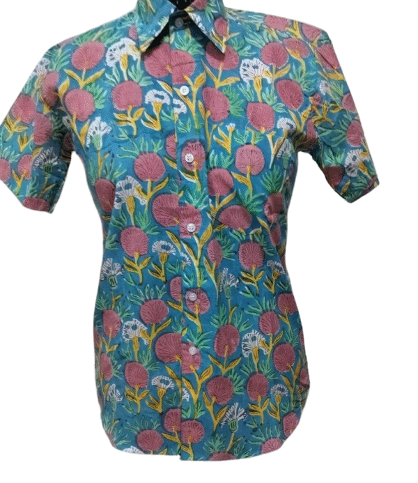 Block Print Men Shirt