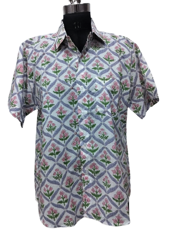 Block Print Men Shirt