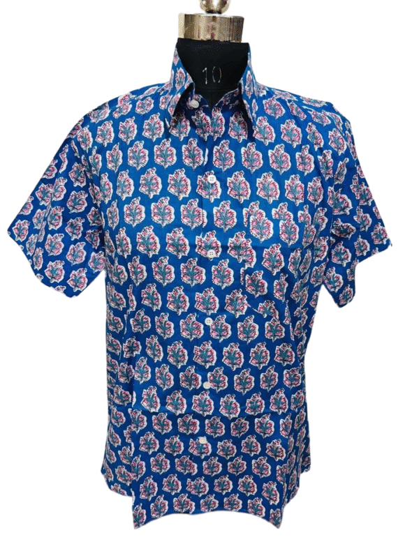 Block Print Men Shirt