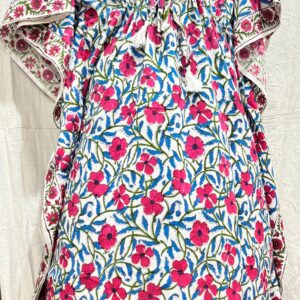 Block Print Long Kaftan