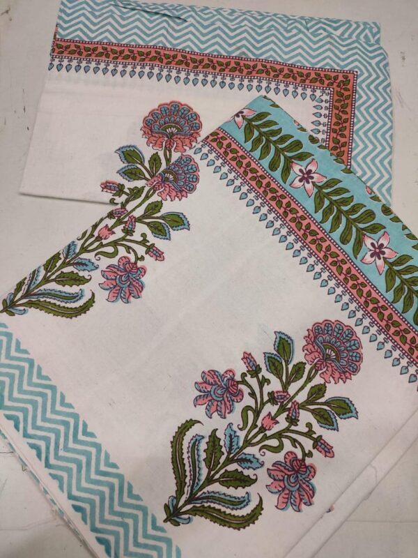 Screen Print Cotton Bed Sheet Single Size