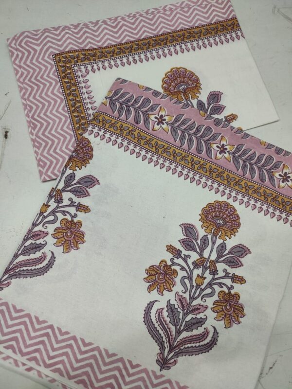 Screen Print Cotton Bed Sheet Single Size