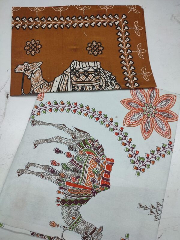 Screen Print Cotton Bed Sheet Single Size