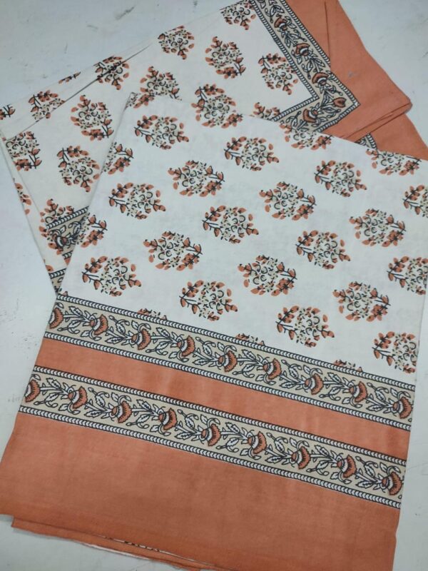 Screen Print Cotton Bed Sheet Single Size
