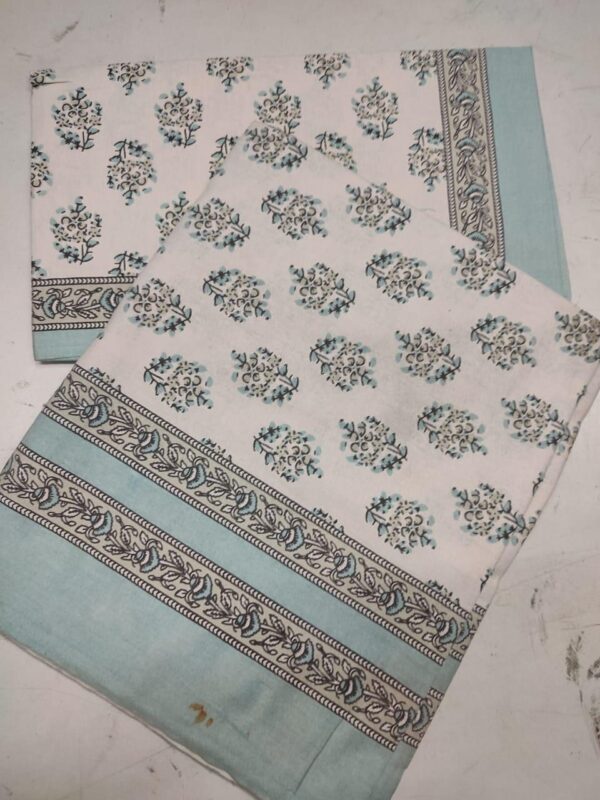 Screen Print Cotton Bed Sheet Single Size