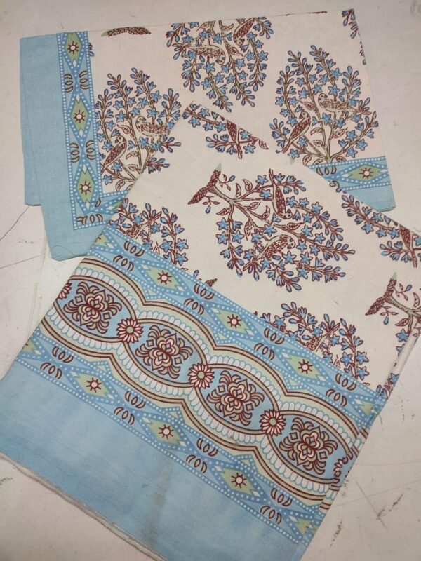 Screen Print Cotton Bed Sheet Single Size