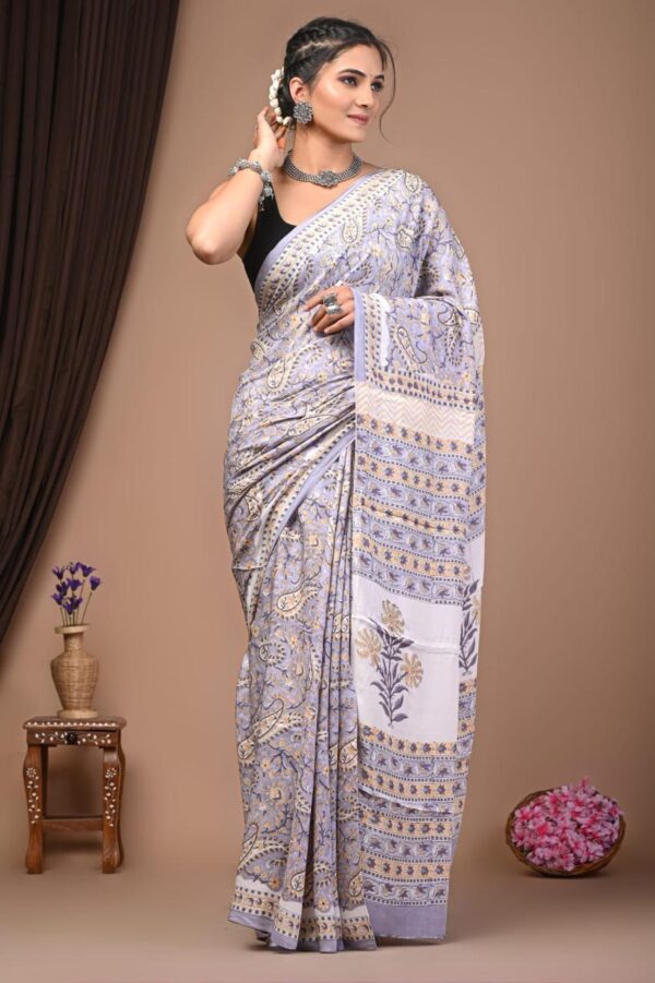 Modal Silk Satin Saree