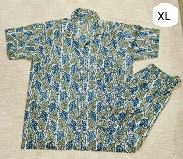 Jaipuri Print Short Night Suit