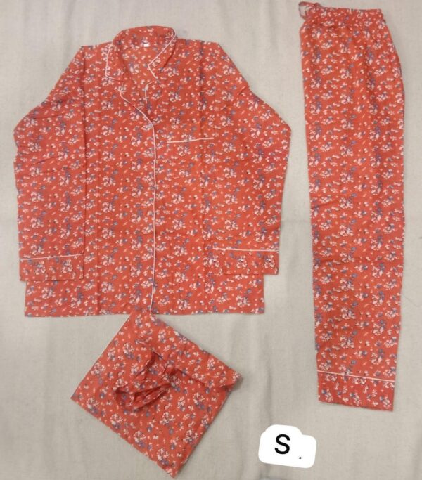 Jaipuri Print Night Suits Long