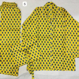 Jaipuri Print Night Suits Long