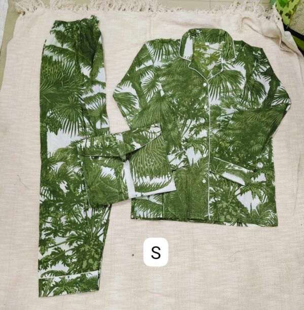 Jaipuri Print Night Suits Long
