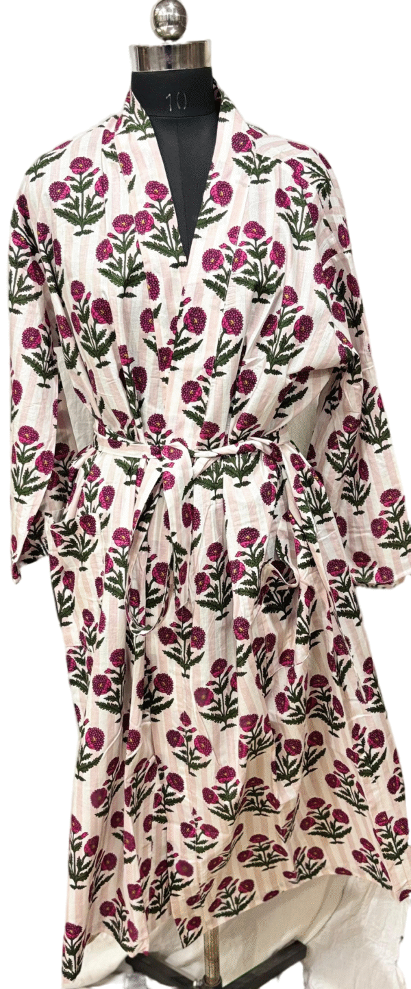 Jaipuri Print Robe