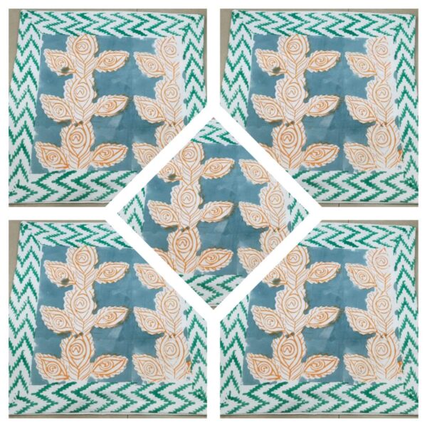 Hand Block Print Cotton Cushion Cover 16/16