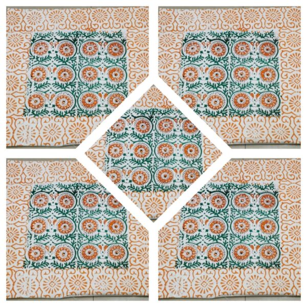 Hand Block Print Cotton Cushion Cover 16/16