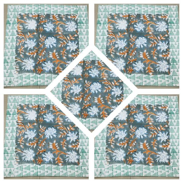 Hand Block Print Cotton Cushion Cover 16/16