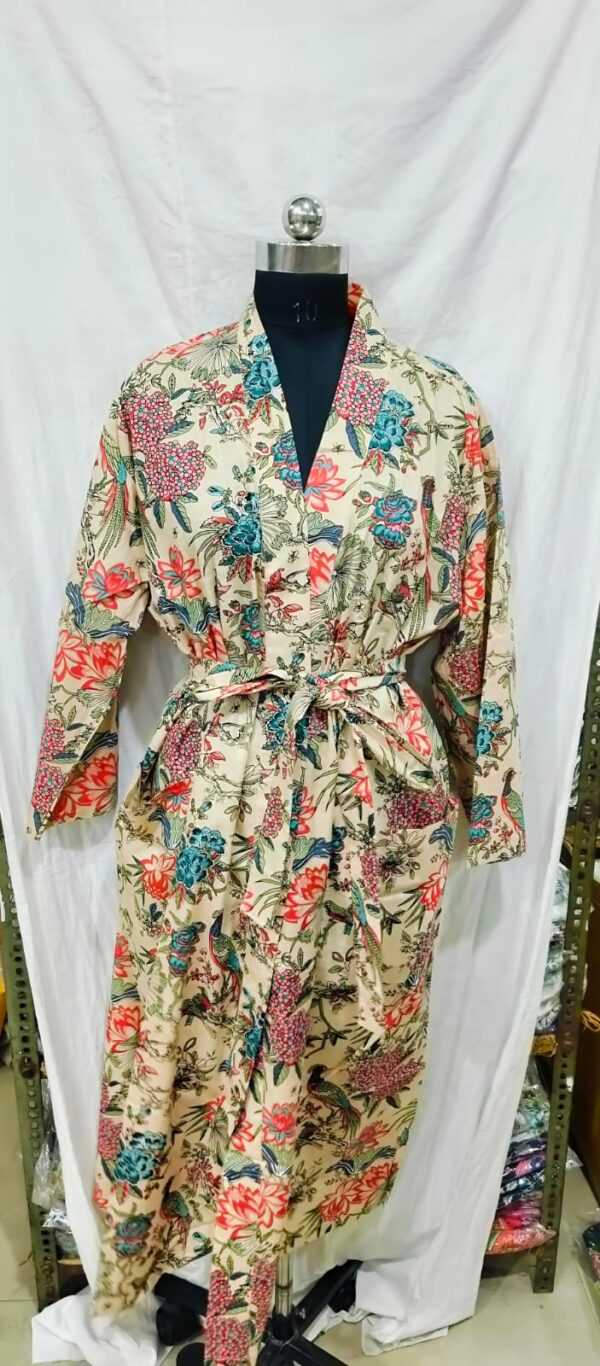 Jaipuri Print Robe