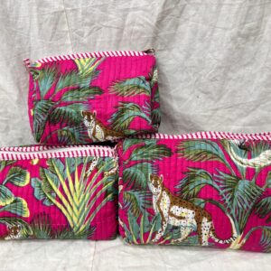 Jaipuri Print Makeup Bag