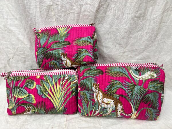 Jaipuri Print Makeup Bag